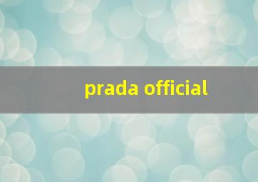 prada official